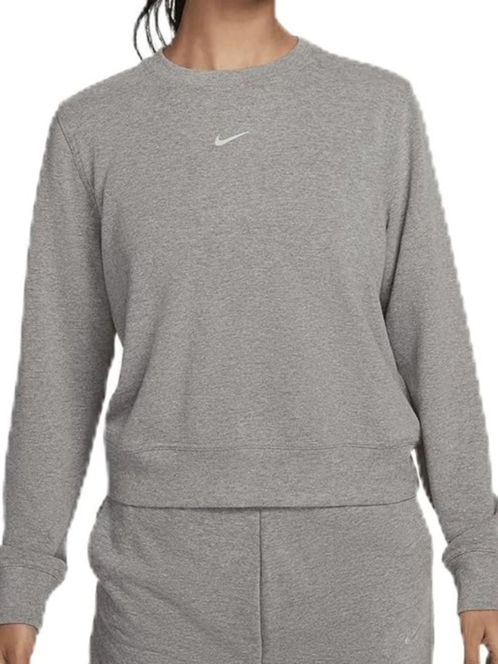 Nike Dri-Fit One Crew Neck French Terry Sweatshirt